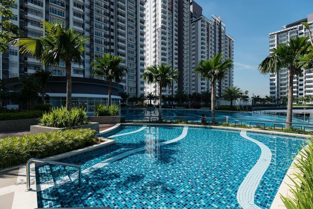 פוטראג'איה Palm Armada Residence Free Parking And Netflix מראה חיצוני תמונה